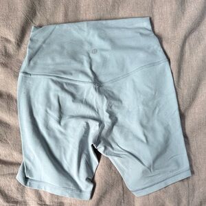 Women's Light Blue Shorts align 6 inch shorts